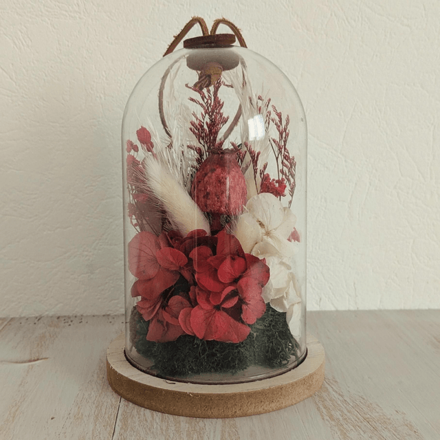 Cloche Rouge Velours 