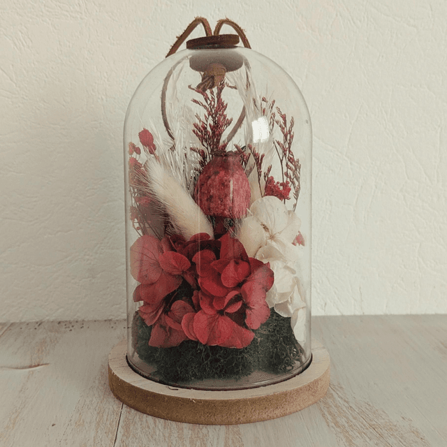 Cloche Rouge Velours 